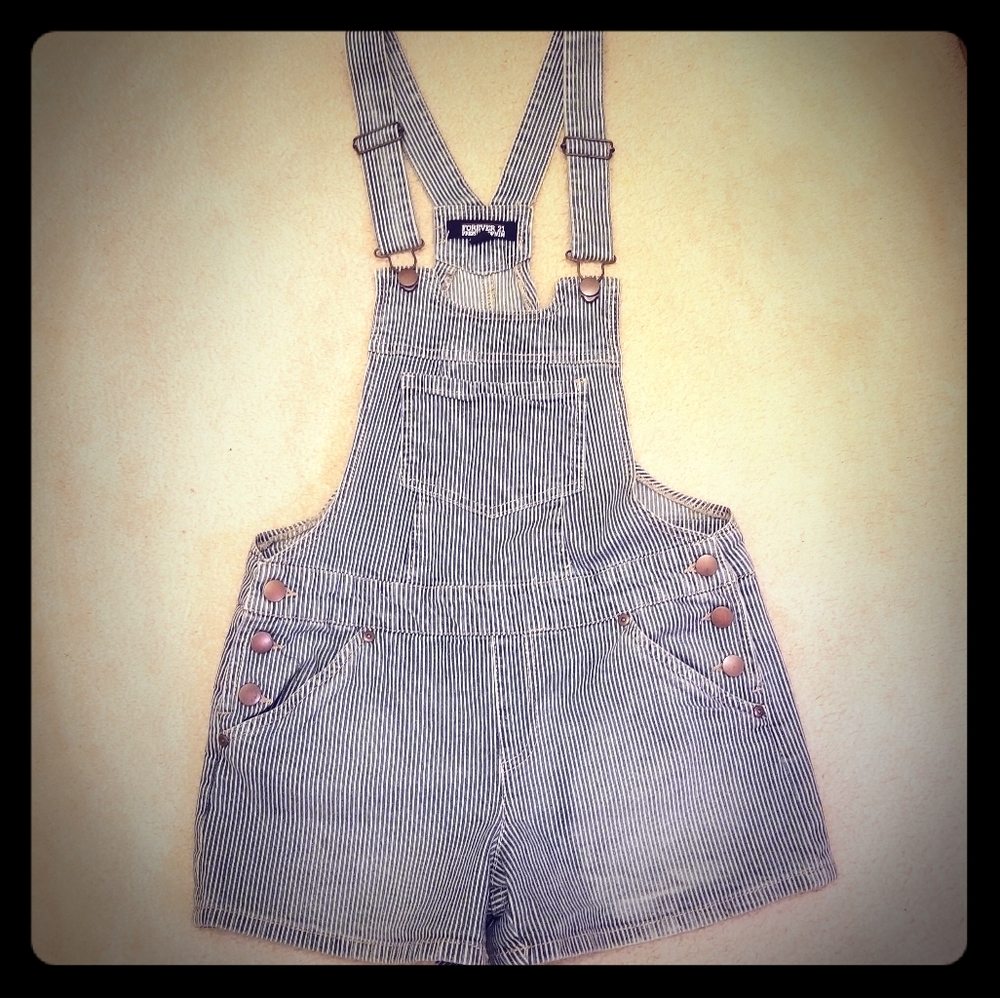 Overall Shorts